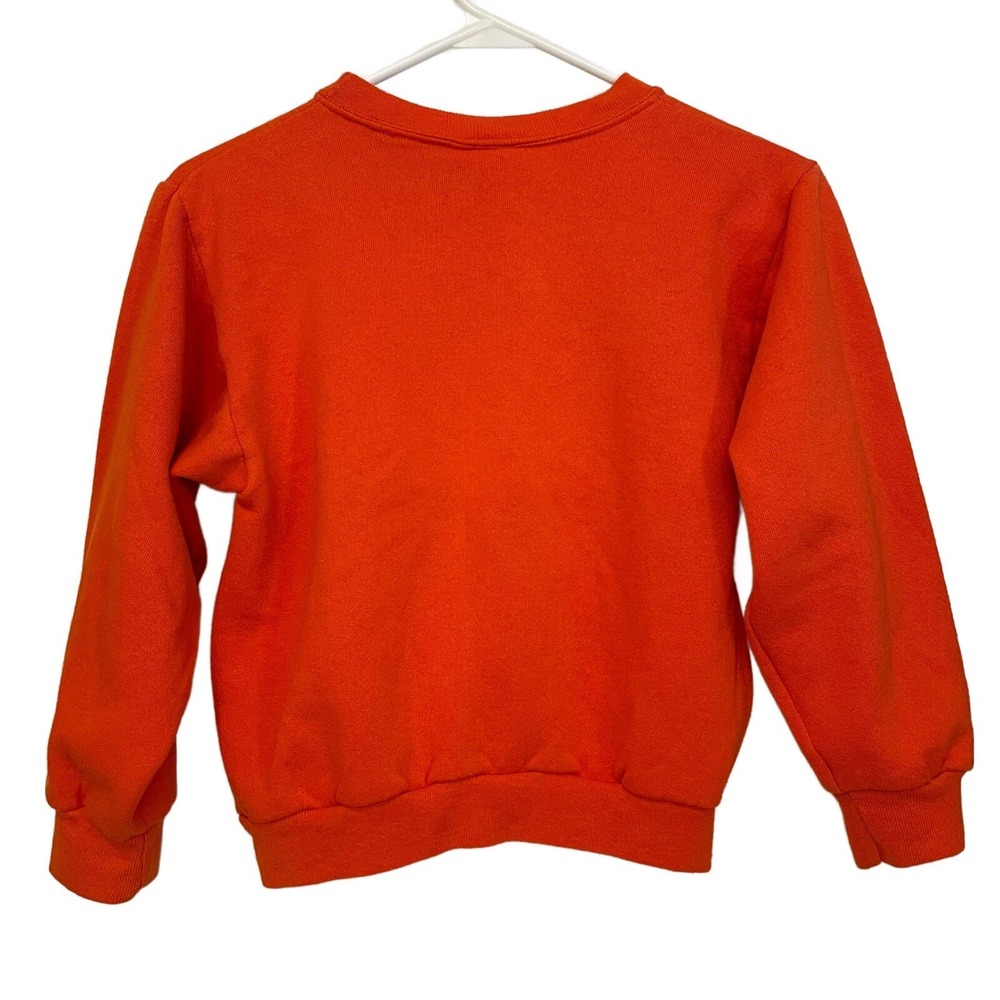 Vintage Tiger Cub Scouts Sweatshirt Youth Medium Uniform Orange Scouting America - Picture 3 of 5